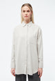 Givn Berlin Hemdbluse GBELIDA in langer Passform Blouse Beige