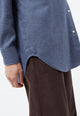 Givn Berlin Hemdbluse GBELIDA in langer Passform Blouse Yale Blue