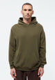 Givn Berlin Hoodie GBMATTES aus recycelter Baumwolle Sweater Dark Olive