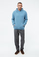 Givn Berlin Hoodie GBMATTES aus recycelter Baumwolle Sweater Frosty Blue