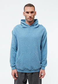 Givn Berlin Hoodie GBMATTES aus recycelter Baumwolle Sweater Frosty Blue
