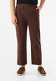 Givn Berlin Hose GBDARIUS aus Bio-Baumwolle mit elastischem Bund Trousers Sepia Brown