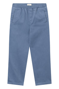 Givn Berlin Hose GBDARIUS aus Bio-Baumwolle mit elastischem Bund Trousers Steel Blue