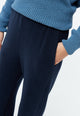 Givn Berlin Hose GBELSIE aus recycelter Baumwolle mit weitem Bein Trousers Blue