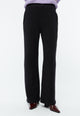 Givn Berlin Hose GBELSIE aus recycelter Baumwolle mit weitem Bein Trousers Dark Grey