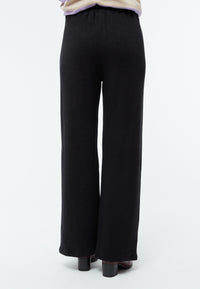 Givn Berlin Hose GBELSIE aus recycelter Baumwolle mit weitem Bein Trousers Dark Grey