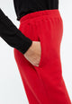 Givn Berlin Hose GBELSIE aus recycelter Baumwolle mit weitem Bein Trousers Racing Red
