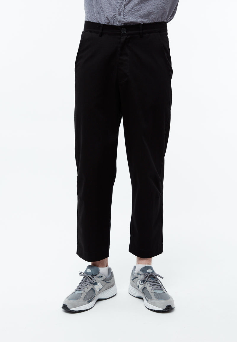 Givn Berlin Hose GBJORIS tapered aus Bio-Baumwolle Trousers Black