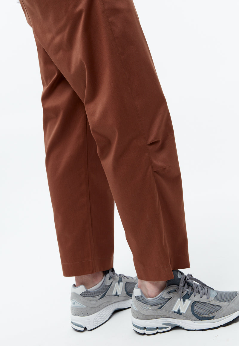 Givn Berlin Hose GBJORIS tapered aus Bio-Baumwolle Trousers Chestnut Brown
