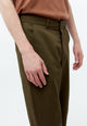 Givn Berlin Hose GBJORIS tapered aus Bio-Baumwolle Trousers Olive
