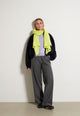 Givn Berlin Hose GBLIZ aus Wolle mit weitem Bein Trousers Medium Grey