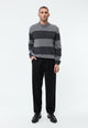 Givn Berlin Hose GBLORENZ aus Wolle mit Bundfalten Trousers Black
