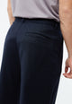 Givn Berlin Hose GBLORENZ aus Wolle mit Bundfalten Trousers Midnight Blue