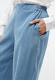 Givn Berlin Hose GBMARLA relaxed aus TENCEL™ mit Peach-Effekt Trousers Cloudy Blue (Tencel)