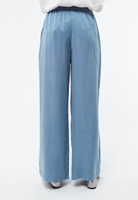 Givn Berlin Hose GBMARLA relaxed aus TENCEL™ mit Peach-Effekt Trousers Cloudy Blue (Tencel)