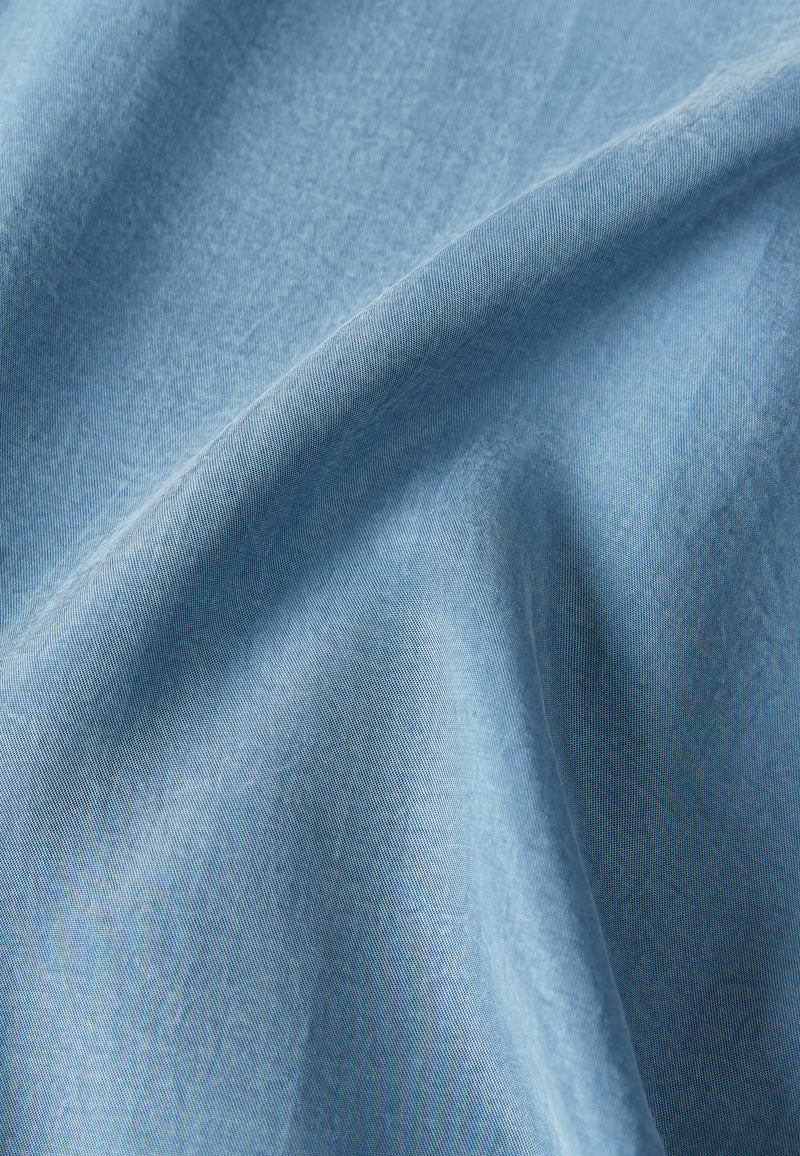 Givn Berlin Hose GBMARLA relaxed aus TENCEL™ mit Peach-Effekt Trousers Cloudy Blue (Tencel)