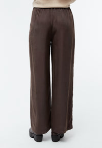 Givn Berlin Hose GBMARLA relaxed aus TENCEL™ mit Peach-Effekt Trousers Coffee Brown (Tencel)