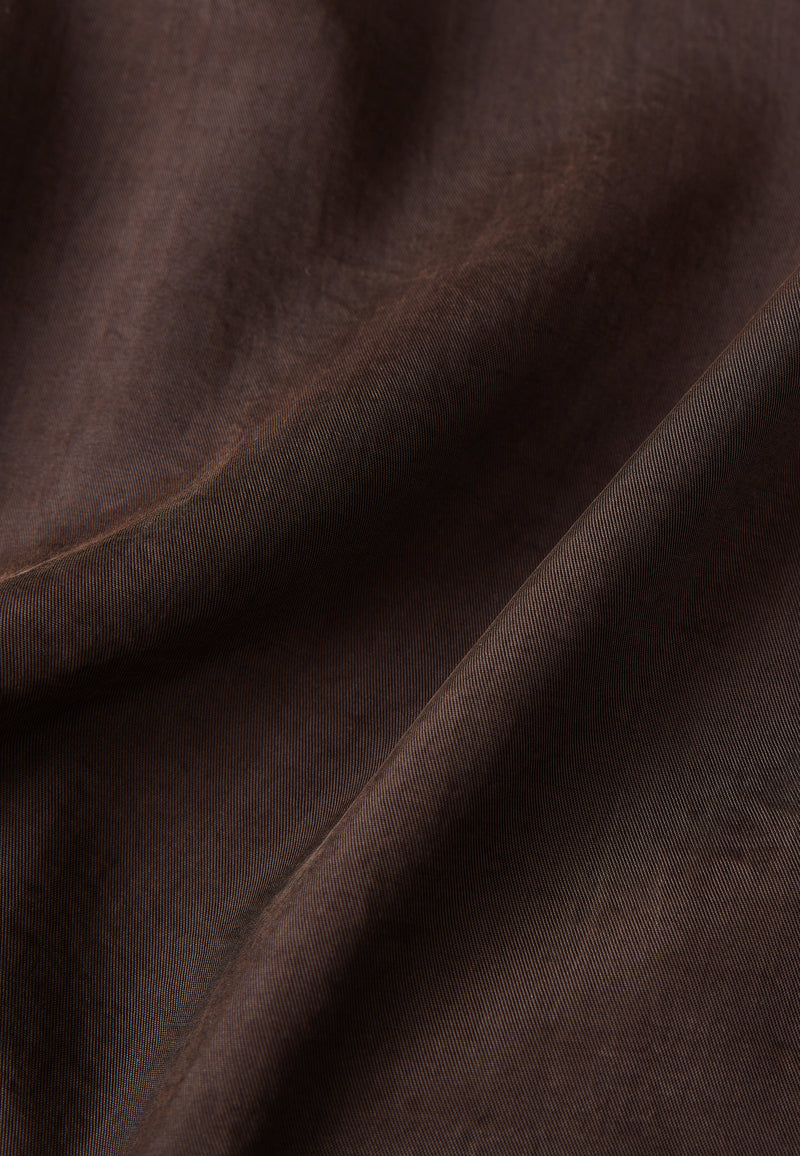Givn Berlin Hose GBMARLA relaxed aus TENCEL™ mit Peach-Effekt Trousers Coffee Brown (Tencel)