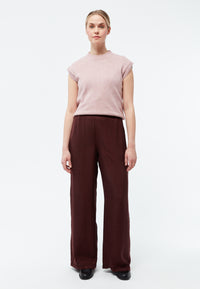 Givn Berlin Hose GBMARLA relaxed aus TENCEL™ mit Peach-Effekt Trousers Wine Red (Tencel)