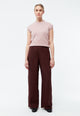 Givn Berlin Hose GBMARLA relaxed aus TENCEL™ mit Peach-Effekt Trousers Wine Red (Tencel)
