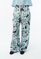Givn Berlin Hose GBMARLA relaxed aus TENCEL™ mit Peach-Effekt Trousers Gentle Blue (Dreamy Florals)