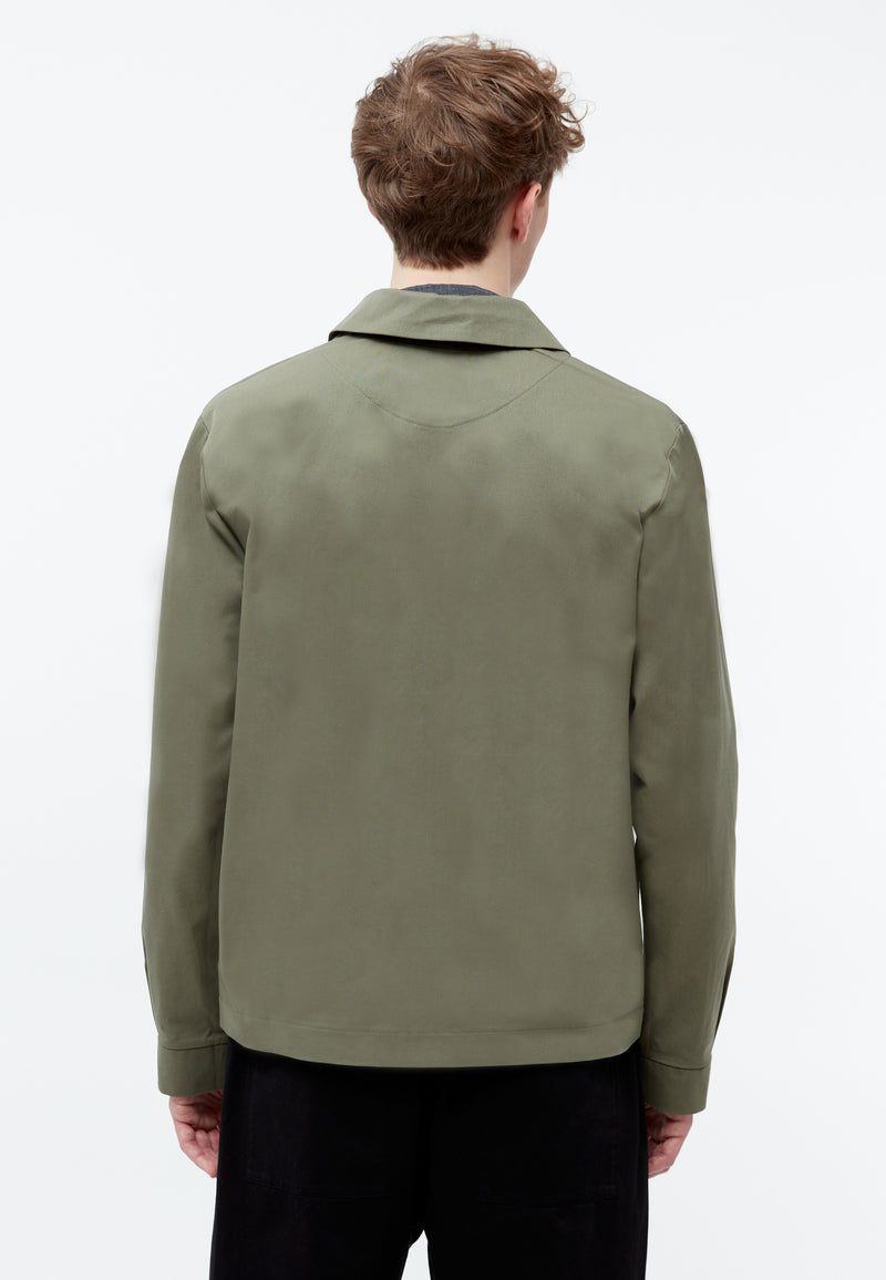 Givn Berlin Jacke GBNOAH aus Bio-Baumwolle Jacket Avocado Green
