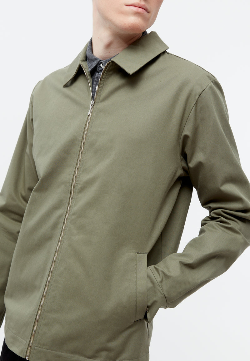Givn Berlin Jacke GBNOAH aus Bio-Baumwolle Jacket Avocado Green
