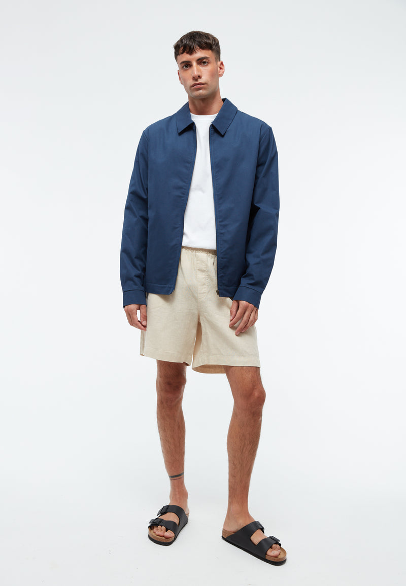 Givn Berlin Jacke GBNOAH aus Bio-Baumwolle Jacket Dark Blue