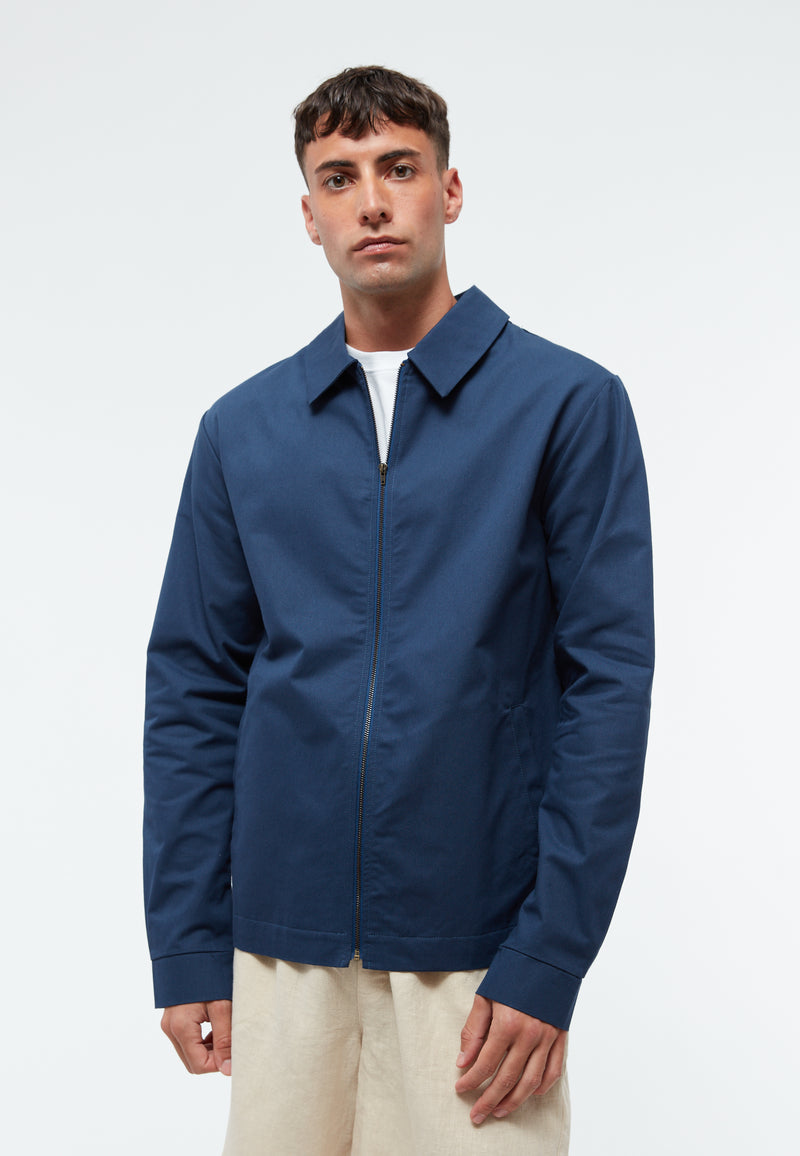 Givn Berlin Jacke GBNOAH aus Bio-Baumwolle Jacket Dark Blue