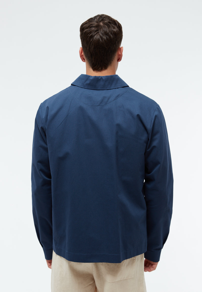 Givn Berlin Jacke GBNOAH aus Bio-Baumwolle Jacket Dark Blue