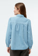 Givn Berlin Jeansbluse GBLYRA in elegantem Schnitt Blouse Light Blue (Denim)