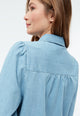 Givn Berlin Jeansbluse GBLYRA in elegantem Schnitt Blouse Light Blue (Denim)
