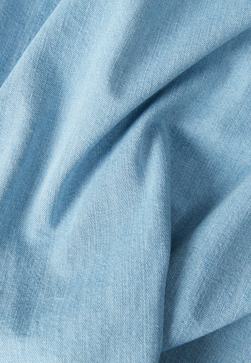 Givn Berlin Jeansbluse GBLYRA in elegantem Schnitt Blouse Light Blue (Denim)