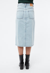 Givn Berlin Jeansrock GBKARLOTTA aus Bio-Baumwolle Skirt Light Blue