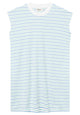 Givn Berlin Jerseykleid GBCAITY loose Fit aus Bio-Baumwolle Dress Green / Blue (Stripes)