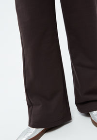 Givn Berlin Jogginghose GBLISA aus Bio-Baumwolle Trousers Coffee Brown
