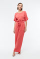 Givn Berlin Jumpsuit GBKAYLA aus Bio-Baumwoll Musselin Jumpsuit Sunset Coral (Musselin)