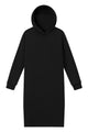 Givn Berlin Kapuzen-Sweatkleid ELENOR aus Bio-Baumwolle Dress Black