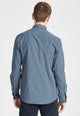 Givn Berlin Karo-Hemd KENT aus Bio-Baumwolle Buttoned Shirt Light Blue / Dark Grey (Checked)