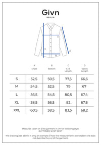 Givn Berlin Karo-Hemd KENT aus Bio-Baumwolle Buttoned Shirt Brown / Blue / Oak (Checked)