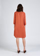 Kleid FREYA aus TENCEL™ Lyocell - Burned Orange (Tencel)