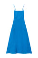 Givn Berlin Kleid GBGIANA slim Fit aus Leinen mit Rückendetail Dress French Blue (Linen)