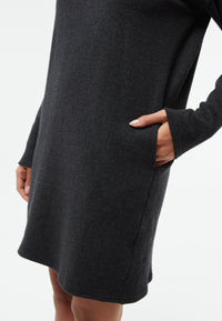 Givn Berlin Kleid GBJOHANNE aus recycelter Baumwolle Dress Dark Grey