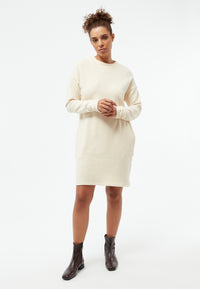Givn Berlin Kleid GBJOHANNE aus recycelter Baumwolle Dress Off White
