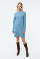 Givn Berlin Kleid GBJOHANNE aus recycelter Baumwolle Dress Frosty Blue