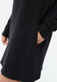 Givn Berlin Kleid GBJOSEFFA relaxed Fit aus recycelter Baumwolle Dress Dark Grey
