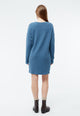 Givn Berlin Kleid GBJOSEFFA relaxed Fit aus recycelter Baumwolle Dress Distant Blue