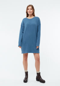 Givn Berlin Kleid GBJOSEFFA relaxed Fit aus recycelter Baumwolle Dress Distant Blue