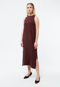 Givn Berlin Kleid GBLOUISE aus TENCEL™ Dress Wine Red (Tencel)