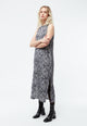 Givn Berlin Kleid GBLOUISE aus TENCEL™ Dress Black / Grey (Snake)